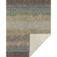 Premium Machine Washable ASB736 Chocolate 50" x 70" Sherpa Throw Blanket