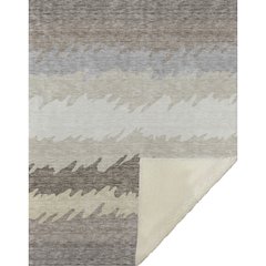 Premium Machine Washable ASB736 Taupe 50" x 70" Sherpa Throw Blanket