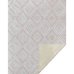Premium Machine Washable ASB737 Pink 50" x 70" Sherpa Throw Blanket
