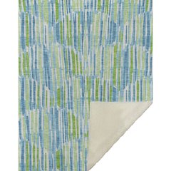 Premium Machine Washable ASB739 Aqua 50" x 70" Sherpa Throw Blanket