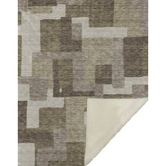 Premium Machine Washable ASB740 Brown 50" x 70" Sherpa Throw Blanket