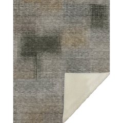 Premium Machine Washable ASB742 Taupe 50" x 70" Sherpa Throw Blanket