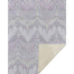 Premium Machine Washable ASB743 Lavender 50" x 70" Sherpa Throw Blanket