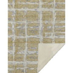 Premium Machine Washable ASB745 Gold 50" x 70" Sherpa Throw Blanket