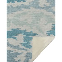Premium Machine Washable ASB746 Teal 50" x 70" Sherpa Throw Blanket