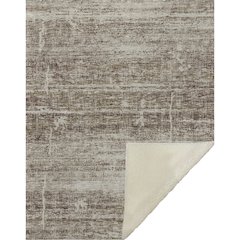 Premium Machine Washable ASB747 Brown 50" x 70" Sherpa Throw Blanket