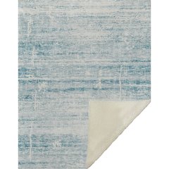 Premium Machine Washable ASB747 Teal 50" x 70" Sherpa Throw Blanket