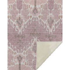 Premium Machine Washable ASB748 Blush 50" x 70" Sherpa Throw Blanket