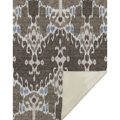 Premium Machine Washable ASB748 Fudge 50" x 70" Sherpa Throw Blanket