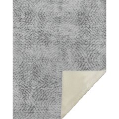 Premium Machine Washable ASB74 Ash 50" x 70" Sherpa Throw Blanket