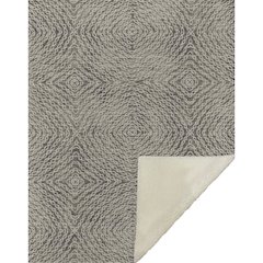 Premium Machine Washable ASB74 Mocha 50" x 70" Sherpa Throw Blanket
