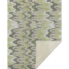 Premium Machine Washable ASB750 Aloe 50" x 70" Sherpa Throw Blanket