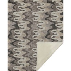 Premium Machine Washable ASB750 Taupe 50" x 70" Sherpa Throw Blanket