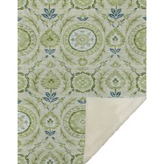 Premium Machine Washable ASB751 Aloe 50" x 70" Sherpa Throw Blanket