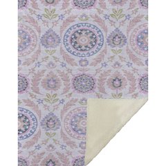 Premium Machine Washable ASB751 Blush 50" x 70" Sherpa Throw Blanket