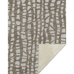 Premium Machine Washable ASB754 Brown 50" x 70" Sherpa Throw Blanket
