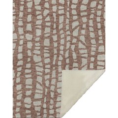 Premium Machine Washable ASB754 Paprika 50" x 70" Sherpa Throw Blanket