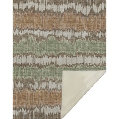 Premium Machine Washable ASB755 Chocolate 50" x 70" Sherpa Throw Blanket