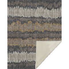 Premium Machine Washable ASB755 Fudge 50" x 70" Sherpa Throw Blanket