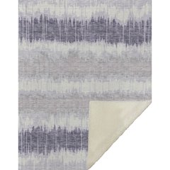Premium Machine Washable ASB755 Lavender 50" x 70" Sherpa Throw Blanket