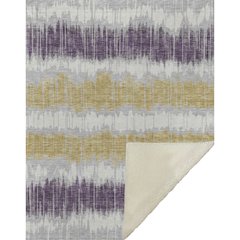 Premium Machine Washable ASB755 Silver 50" x 70" Sherpa Throw Blanket