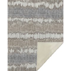 Premium Machine Washable ASB755 Taupe 50" x 70" Sherpa Throw Blanket