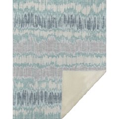 Premium Machine Washable ASB755 Teal 50" x 70" Sherpa Throw Blanket
