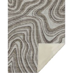 Premium Machine Washable ASB756 Brown 50" x 70" Sherpa Throw Blanket