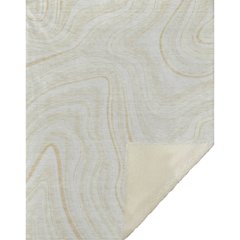 Premium Machine Washable ASB756 Ivory 50" x 70" Sherpa Throw Blanket