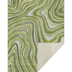 Premium Machine Washable ASB756 Lime 50" x 70" Sherpa Throw Blanket