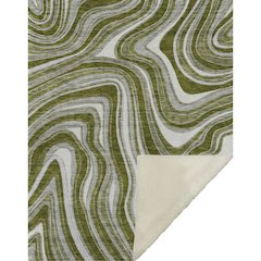 Premium Machine Washable ASB756 Olive 50" x 70" Sherpa Throw Blanket