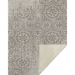 Premium Machine Washable ASB758 Taupe 50" x 70" Sherpa Throw Blanket