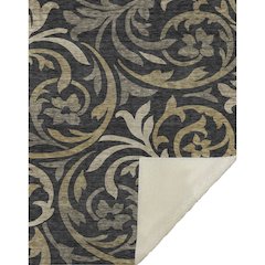 Premium Machine Washable ASB764 Black 50" x 70" Sherpa Throw Blanket