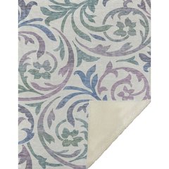 Premium Machine Washable ASB764 White 50" x 70" Sherpa Throw Blanket