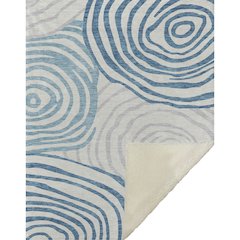 Premium Machine Washable ASB765 Teal 50" x 70" Sherpa Throw Blanket
