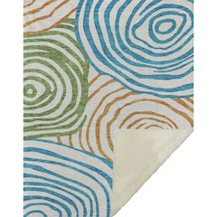 Premium Machine Washable ASB765 White 50" x 70" Sherpa Throw Blanket