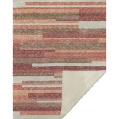 Premium Machine Washable ASB766 Coral 50" x 70" Sherpa Throw Blanket