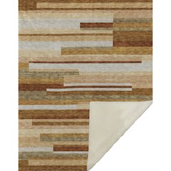 Premium Machine Washable ASB766 Paprika 50" x 70" Sherpa Throw Blanket