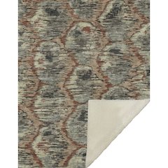 Premium Machine Washable ASB767 Copper 50" x 70" Sherpa Throw Blanket