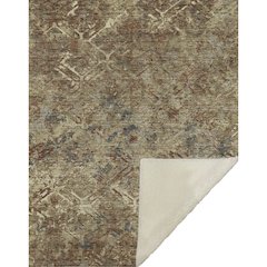 Premium Machine Washable ASB768 Brown 50" x 70" Sherpa Throw Blanket