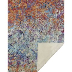 Premium Machine Washable ASB768 Copper 50" x 70" Sherpa Throw Blanket