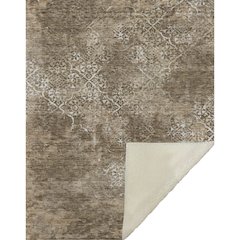 Premium Machine Washable ASB769 Brown 50" x 70" Sherpa Throw Blanket