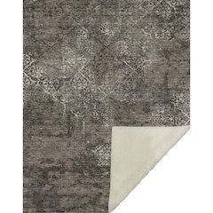 Premium Machine Washable ASB769 Fudge 50" x 70" Sherpa Throw Blanket