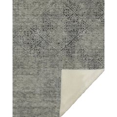 Premium Machine Washable ASB769 Taupe 50" x 70" Sherpa Throw Blanket