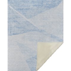 Premium Machine Washable ASB770 Denim 50" x 70" Sherpa Throw Blanket