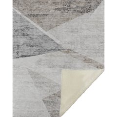 Premium Machine Washable ASB770 Silver 50" x 70" Sherpa Throw Blanket