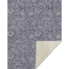 Premium Machine Washable ASB771 Eggplant 50" x 70" Sherpa Throw Blanket