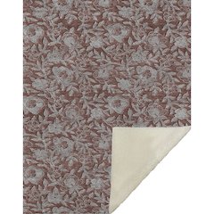 Premium Machine Washable ASB771 Paprika 50" x 70" Sherpa Throw Blanket