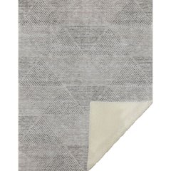Premium Machine Washable ASB777 Taupe 50" x 70" Sherpa Throw Blanket