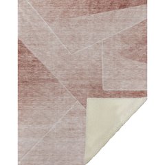 Premium Machine Washable ASB779 Salmon 50" x 70" Sherpa Throw Blanket